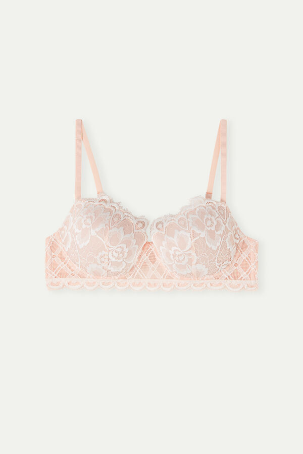 Intimssimi Floral Groove Sofia Balconette Bra ροζ | GRNEJ21850