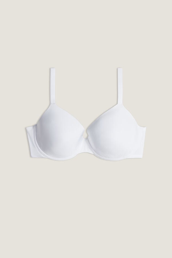 Intimssimi Francesca Ultralight Microfiber Balconette Bra ασπρα | BGRSO70451