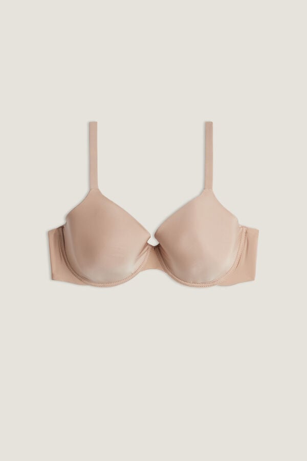 Intimssimi Francesca Ultralight Microfiber Balconette Bra Natural | TGRWZ96290