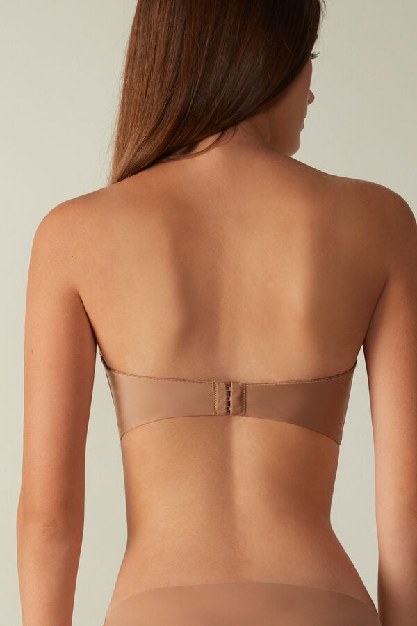 Intimssimi Giada Microfiber Bandeau Bra Natural | EGRHC10699