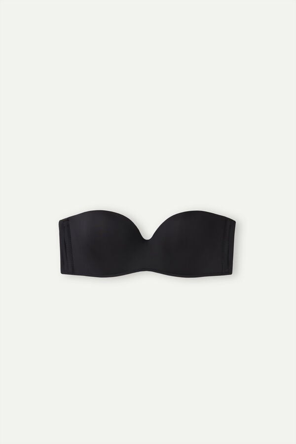 Intimssimi Gioia Bandeau Bra in Ultralight Microfiber μαυρα | XGRBH32765