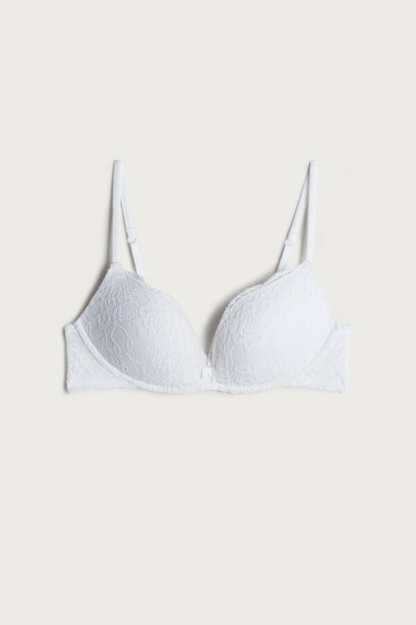 Intimssimi Gioia δαντελα Super Push-Up Bra ασπρα | PGRQX96326