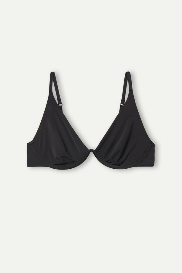 Intimssimi Giulia Balconette Bra in Ultralight Microfiber μαυρα | BGRSO89446