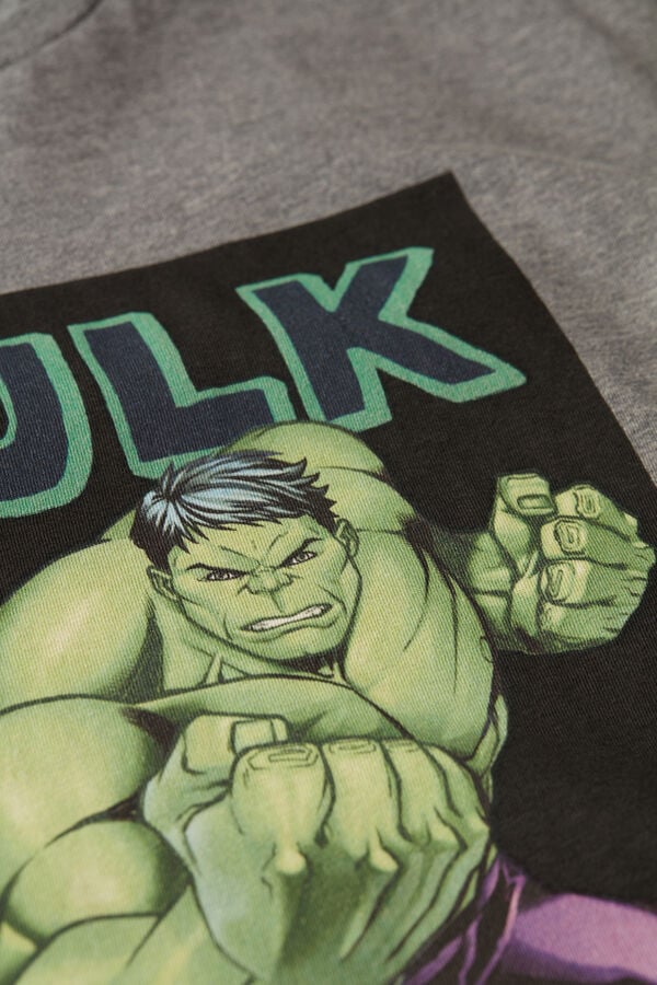 Intimssimi Hulk Print T-shirt σκούρο γκρι | GRCIF36180