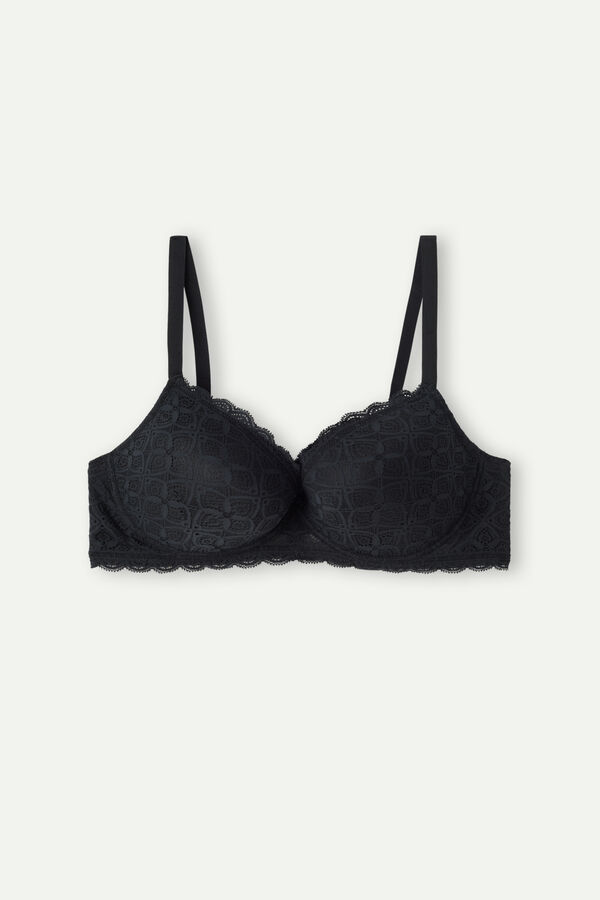 Intimssimi Irina Balconette Bra in δαντελα μαυρα | GRXBR83372