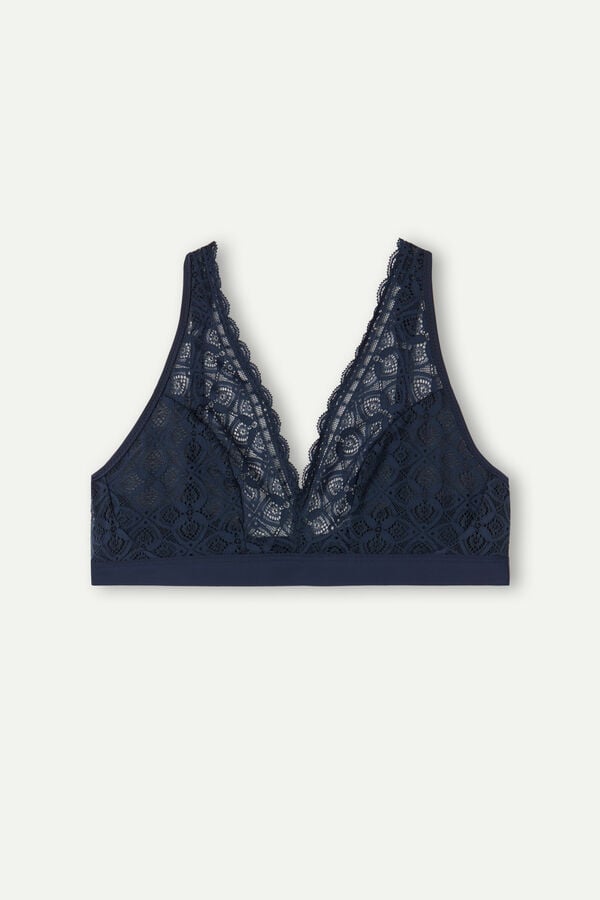 Intimssimi Lara Triangle Bra in δαντελα μπλε | FGRHY77370