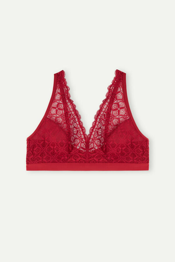 Intimssimi Lara Triangle Bra in δαντελα κοκκινα | XGRGW94751