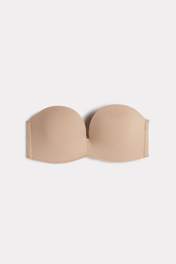 Intimssimi Laura Microfiber Bandeau Bra Natural | EGRVG66564