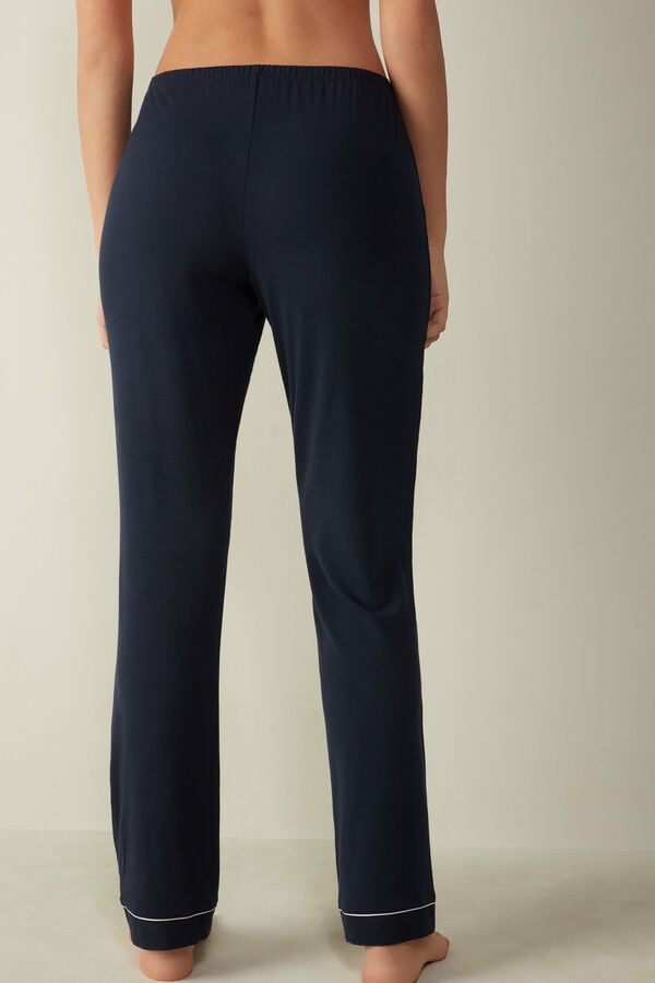 Intimssimi Long Micromodal Trousers μπλε | EGRHC32952