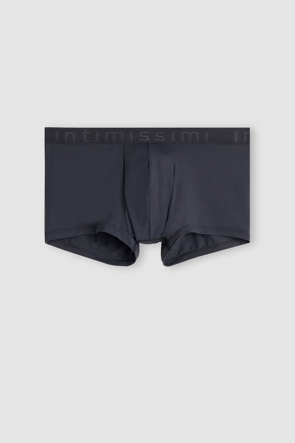 Intimssimi Microfiber Logo Boxer Shorts γκρι | GGRUC47757