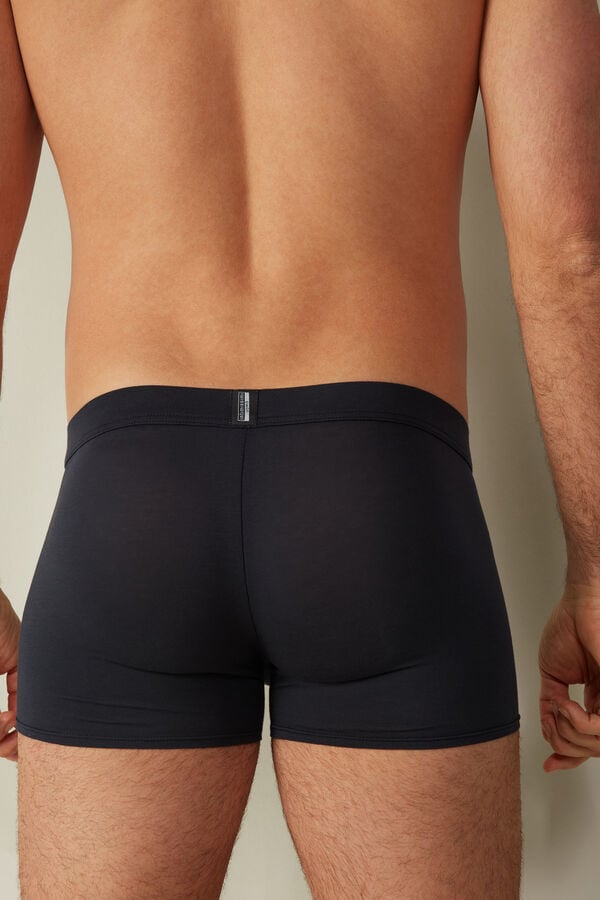 Intimssimi Natural Fresh Supima® βαμβακερα Boxers μπλε | BGRSD95698