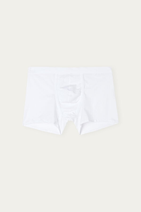 Intimssimi Natural Fresh Supima® βαμβακερα Boxers ασπρα | GREGJ99428