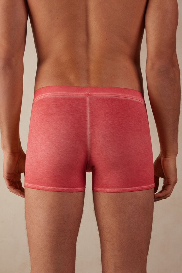 Intimssimi Natural Fresh Supima® βαμβακερα Boxers κοκκινα | MGRFT84782