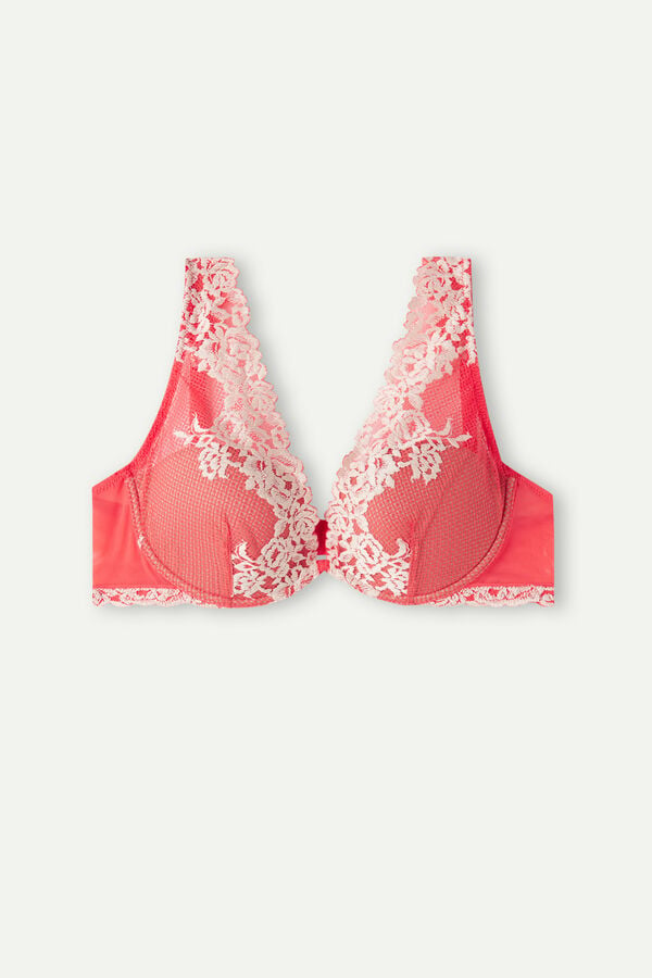 Intimssimi Pretty Flowers Elena Balconette Bra ασπρα | TGRPQ41202