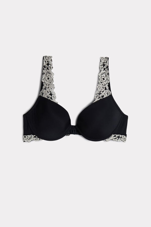 Intimssimi Pretty Flowers Microfiber Bellissima Push-up Bra Πολύχρωμο | DGRKV81787