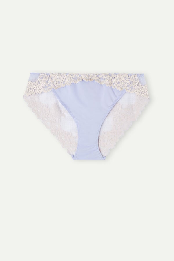 Intimssimi Pretty Flowers Panties Violet | LGRSX73142