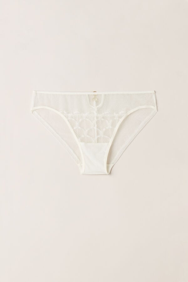 Intimssimi Pure Charme Panties ασπρα | QGRWA43465