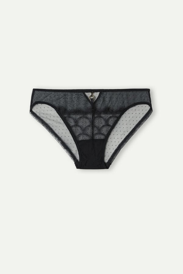 Intimssimi Pure Charme Panties μαυρα | SGRNY98609