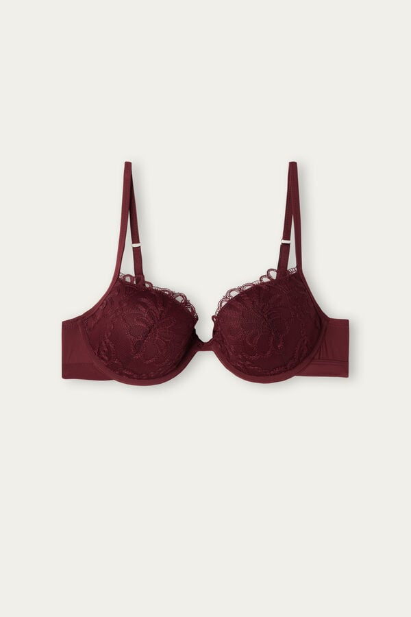 Intimssimi Romantic Life Bellissima Push-up Bra κοκκινα | LGRSX14686