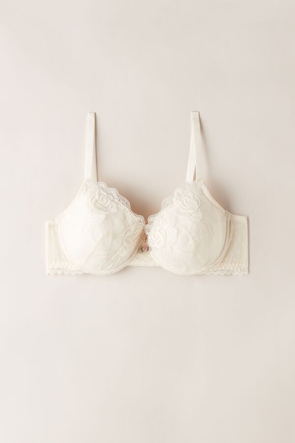 Intimssimi Scent of Roses Francesca Balconette Bra Natural | YGRGT93163