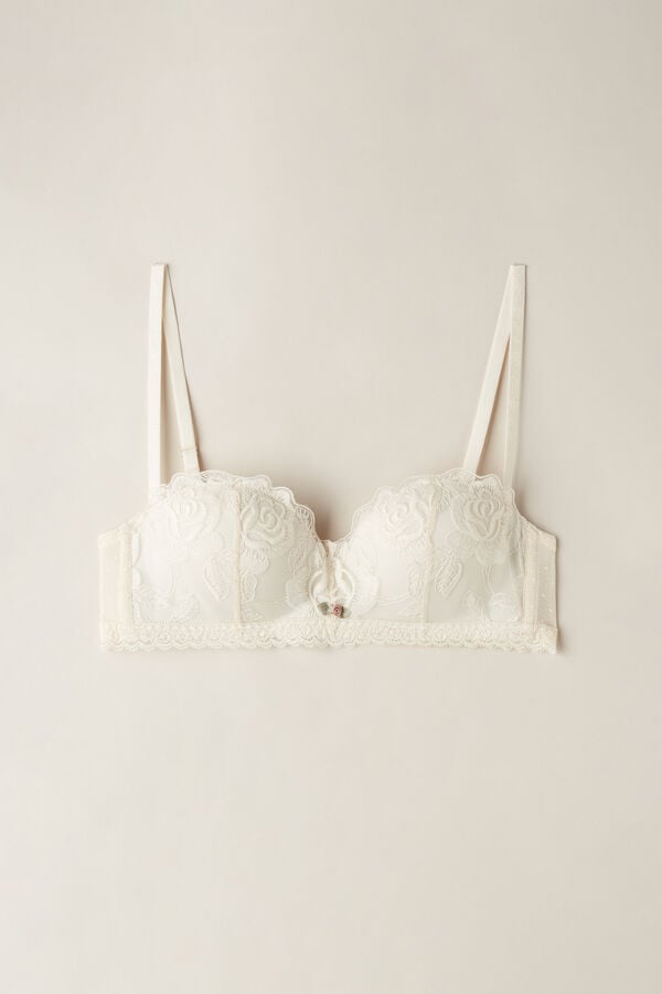 Intimssimi Scent of Roses Gioia Bandeau Bra Natural | AGRDF11810