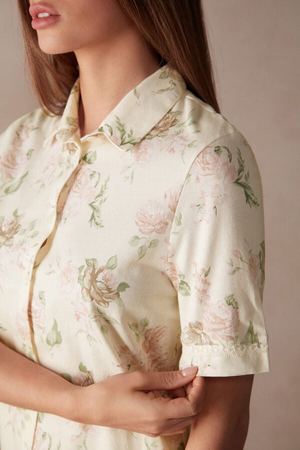 Intimssimi Scent of Roses βαμβακερα Nightshirt Print | GRQAV72436