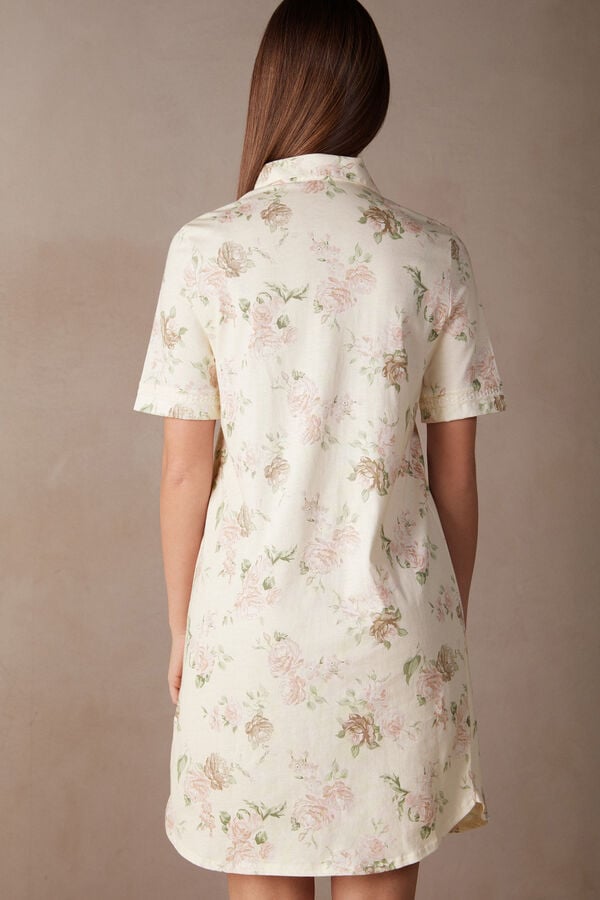 Intimssimi Scent of Roses βαμβακερα Nightshirt Print | GRQAV72436