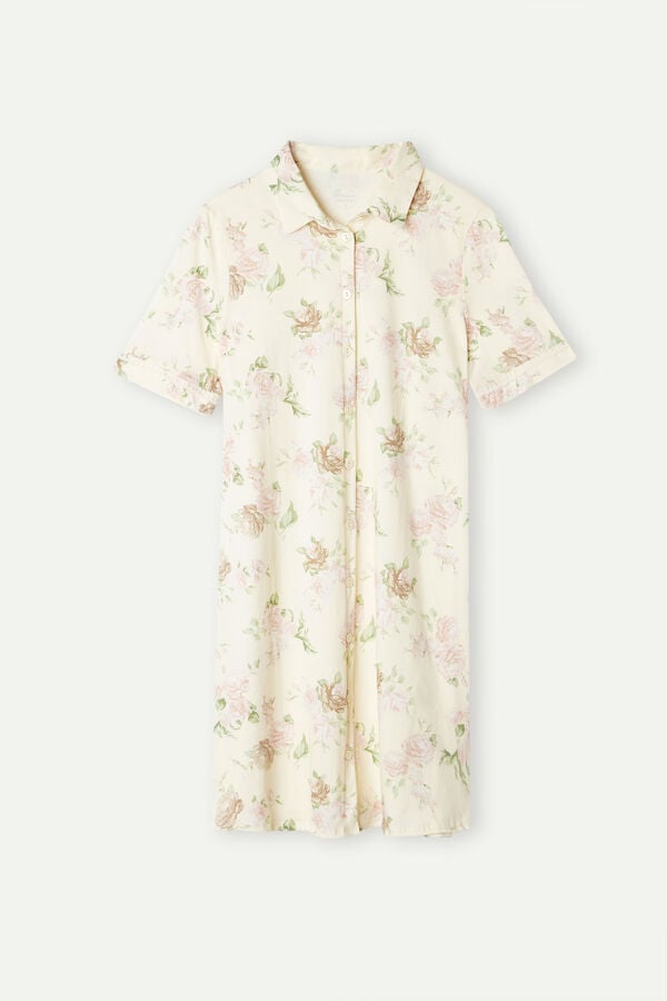 Intimssimi Scent of Roses βαμβακερα Nightshirt Print | GRQAV72436