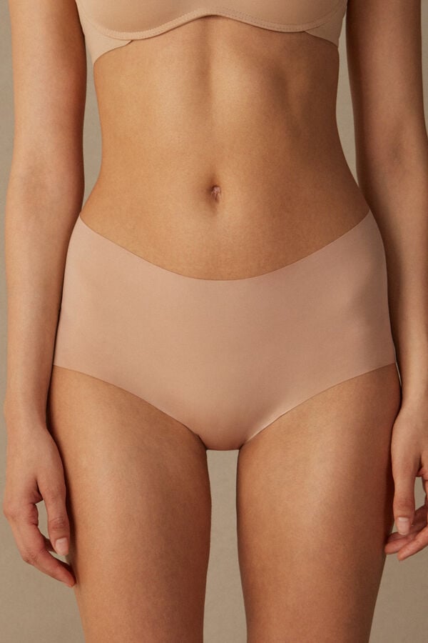 Intimssimi Seamless Microfiber Hipster Natural | TGRWZ23137