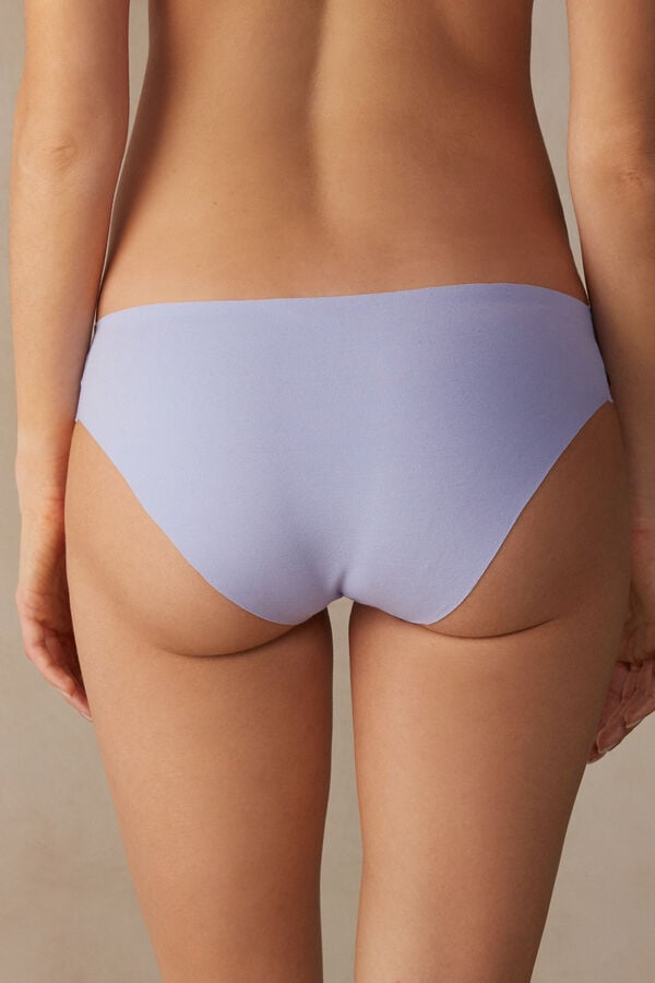 Intimssimi Seamless Supima® βαμβακερα Panties Violet | PGRER81022