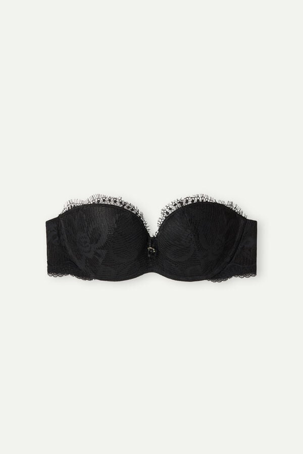 Intimssimi Sensual Unbounded Monica Bandeau Bra μαυρα | GRNEJ70202