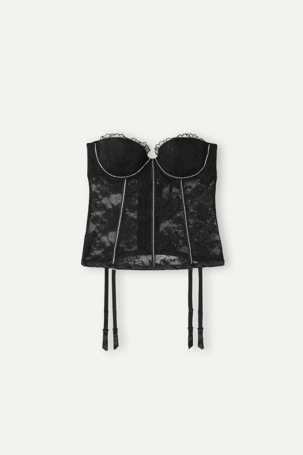 Intimssimi Shine High Like Stars Anna Bustier μαυρα | BGRSO16392