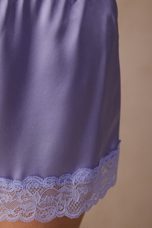 Intimssimi Silk Shorts Violet | GRJVR45817