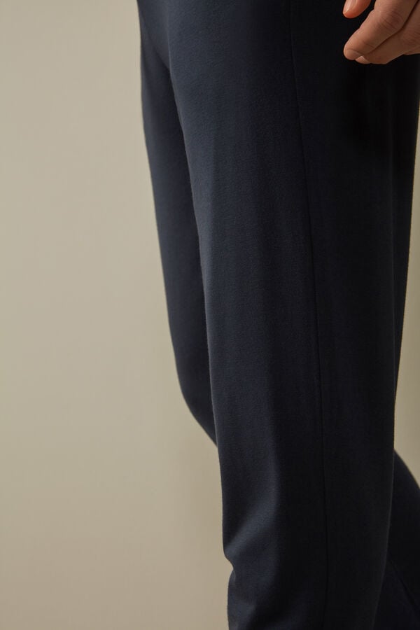 Intimssimi Silk and Modal Trousers μπλε | ZGRNQ27971