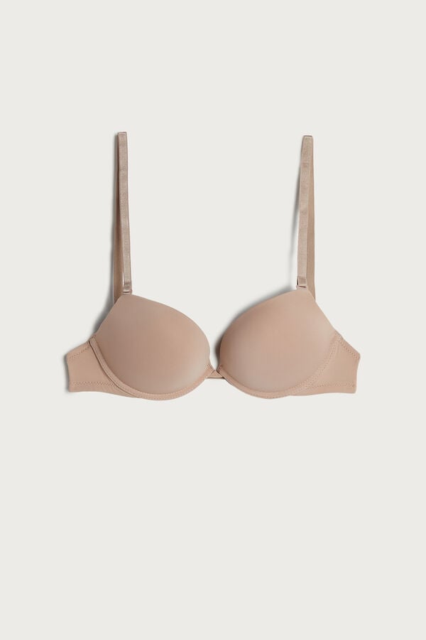 Intimssimi Silvia πολυλειτουργικό Push-up Bra in Microfiber Natural | DGRVO92713