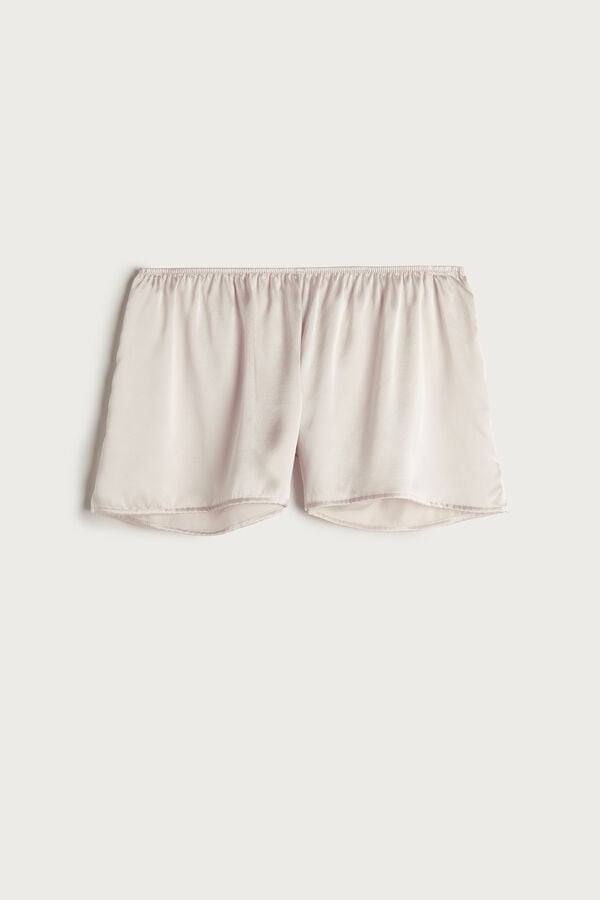 Intimssimi Smooth Silk-Satin Shorts Natural | AGRDF92080