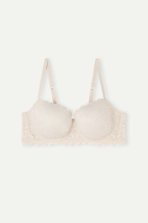 Intimssimi Sofia Balconette Bra in δαντελα Natural | DGRVO97291