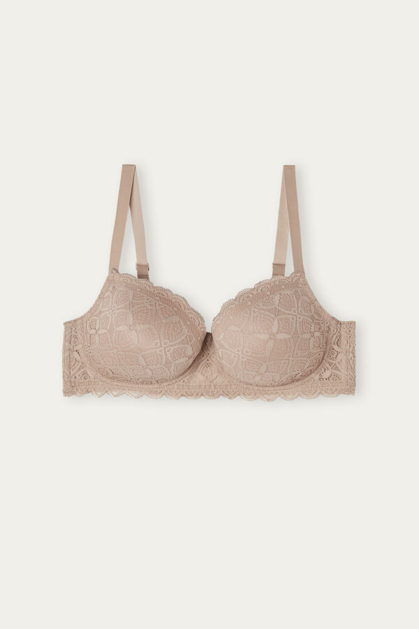 Intimssimi Sofia Balconette Bra in δαντελα Natural | GREGJ26116