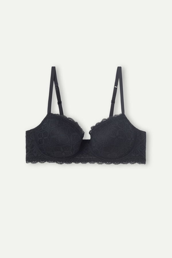 Intimssimi Sofia Balconette Bra in δαντελα μαυρα | GRJVR96734