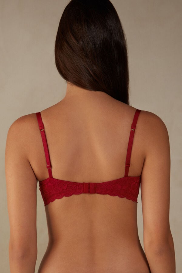 Intimssimi Sofia Balconette Bra in δαντελα κοκκινα | GRQCS43025