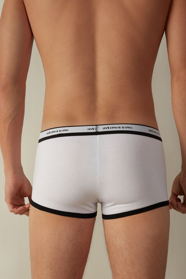 Intimssimi Stretch Supima® βαμβακερα Boxer Shorts with Logo Detail Πολύχρωμο | AGRWC29473