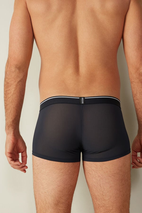 Intimssimi Super Fresh Micro-mesh Boxers μαυρα | GRCIF74728