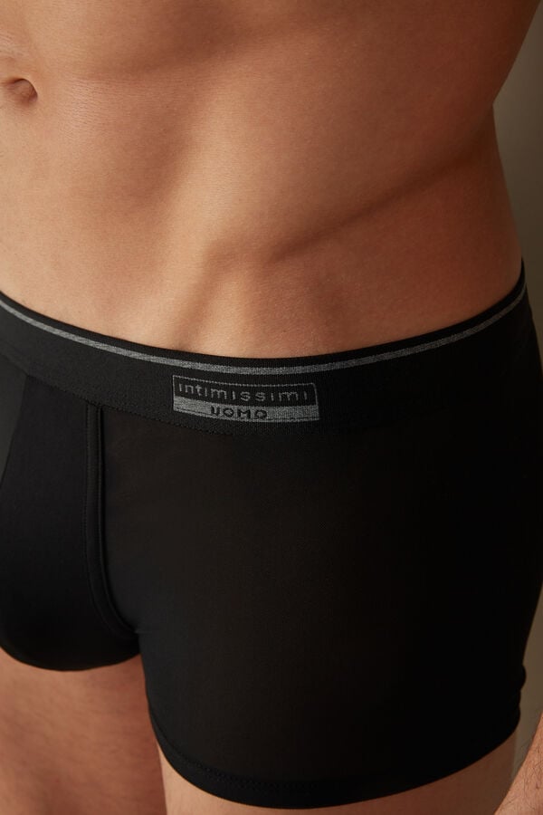 Intimssimi Super Fresh Micro-mesh Boxers μαυρα | GRCIF91609