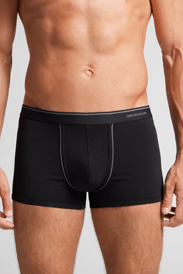 Intimssimi Supima® βαμβακερα Boxers μαυρα | DGRVO77064