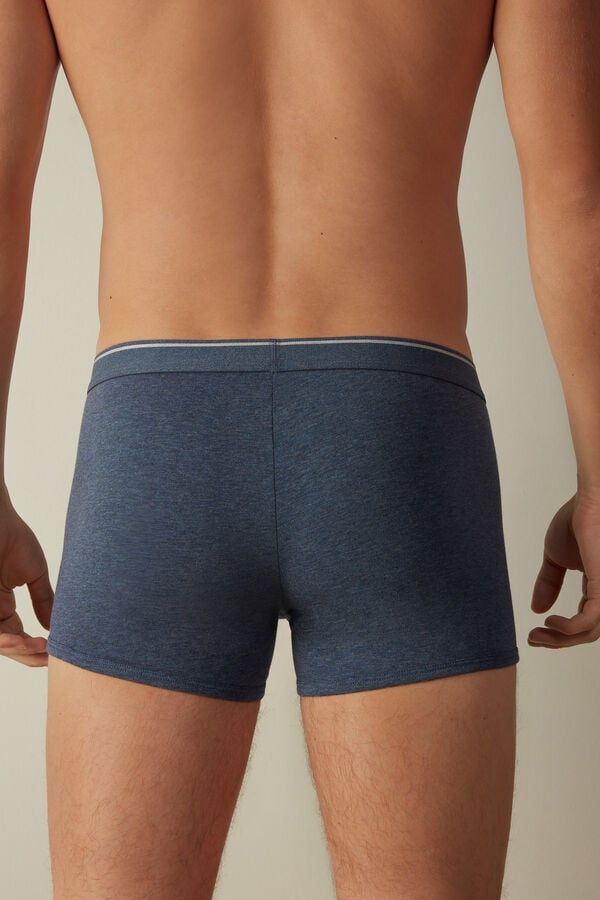 Intimssimi Supima® βαμβακερα Boxers μπλε | GGRUC25234