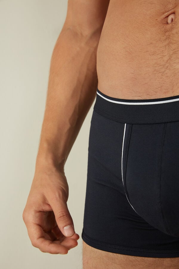 Intimssimi Supima® βαμβακερα Boxers μπλε | TGRPQ80476