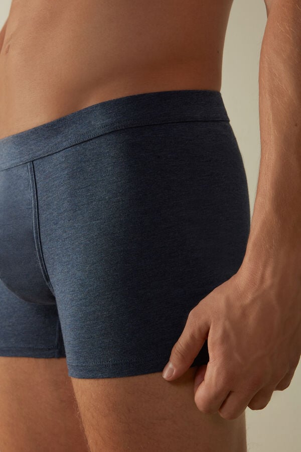 Intimssimi Supima® βαμβακερα Loose Fit Boxers μπλε | UGRND37892