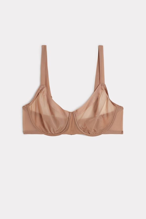 Intimssimi Sveva Invisible Touch Balconette Bra Natural | XGRGW98973