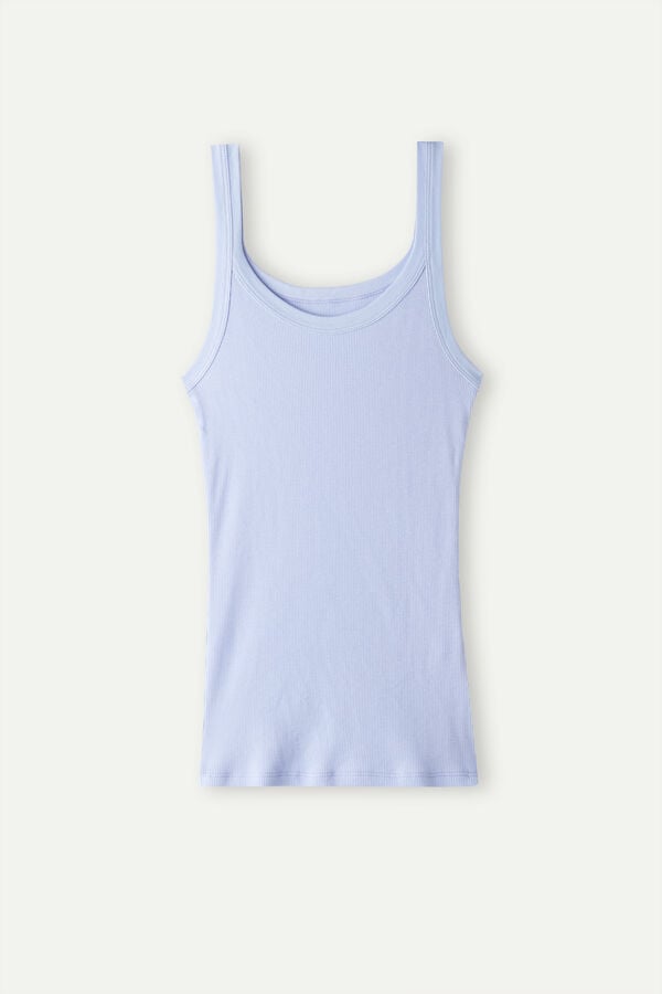 Intimssimi Tank Top in Supima® βαμβακερα Violet | GRCVG43035