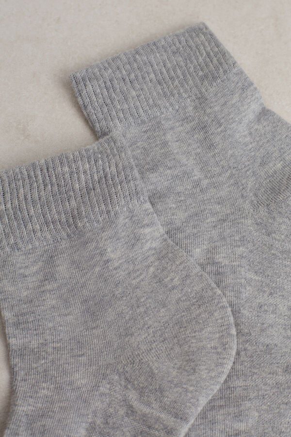 Intimssimi Terrycloth κοντο Socks γκρι | BGRSD32919